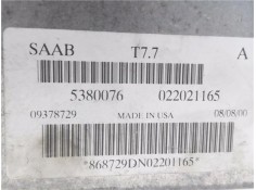 Recambio de centralita para saab 9-5 familiar 2.0 t referencia OEM IAM 5380738 53800076 