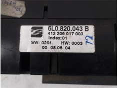 Recambio de mandos climatizador para seat ibiza (6l1) referencia OEM IAM (6L0820043B) (412206017003) 