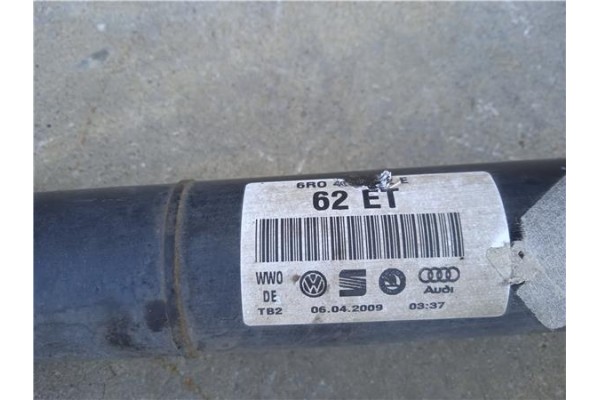 Recambio de palier delantero derecho para seat ibiza berlina (6j5) 1.9 tdi referencia OEM IAM 1J0498103KX  