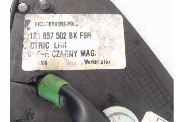 Recambio de retrovisor electrico derecho para skoda octavia berlina (1z3) referencia OEM IAM 1Z1857502BK 2379 