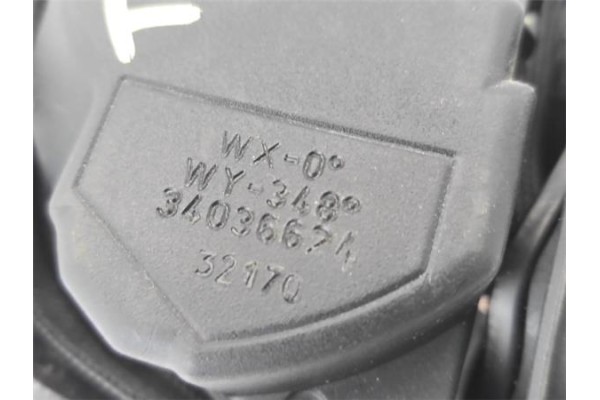 Recambio de cinturon seguridad trasero derecho para volkswagen polo v (6r1) 1.4 advance referencia OEM IAM 6R0857807  