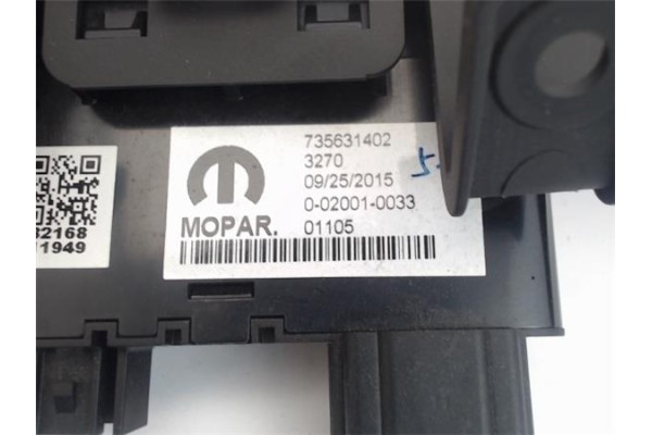 Recambio de conjunto interruptores para fiat 500x (334) 1.6 urban referencia OEM IAM 735631402  