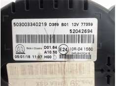 Recambio de cuadro completo para fiat 500x (334) 1.6 urban referencia OEM IAM 52042694  