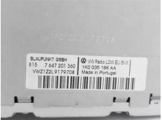 Recambio de radio / cd para volkswagen golf vi (5k1) 1.6 advance referencia OEM IAM 1K0035186AA VWZ1Z2L9179708 