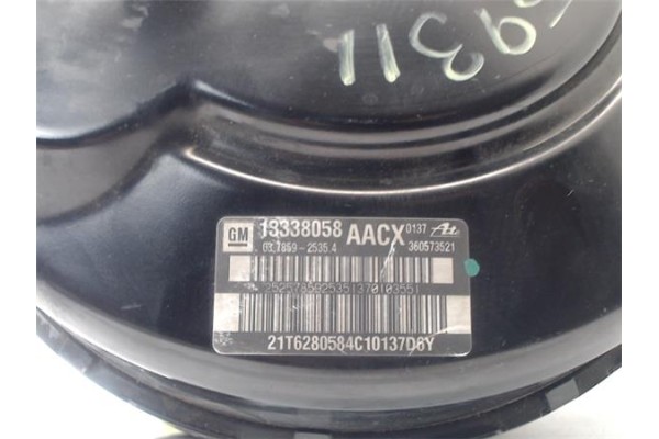 Recambio de servofreno para opel astra j 1.6 referencia OEM IAM 13338058  