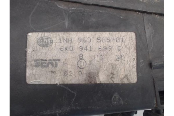 Recambio de faro antiniebla izquierdo para seat cordoba berlina (6k2) referencia OEM IAM 6K0941699C LI96162110 