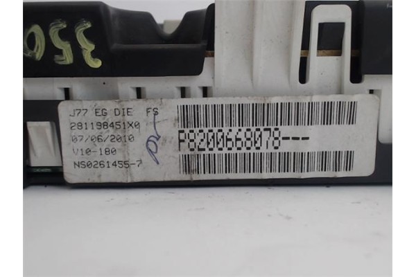 Recambio de cuadro completo para renault modus i 1.5 dci (fp0f, jp0f) referencia OEM IAM p8200668078  