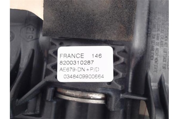 Recambio de airbag volante para renault scenic ii (jm) referencia OEM IAM 8200310287 AE679 