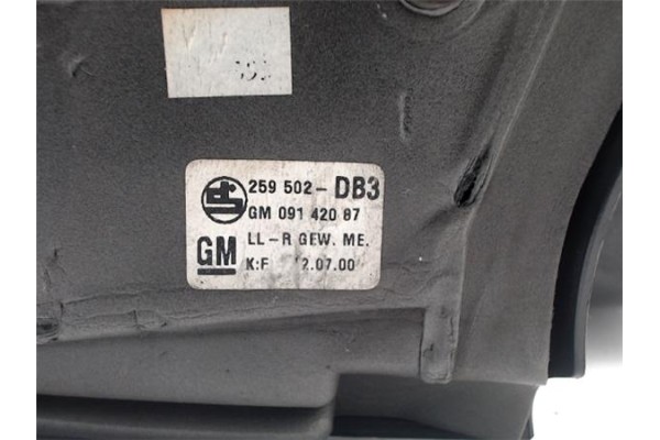 Recambio de retrovisor derecho para opel astra g berlina referencia OEM IAM   