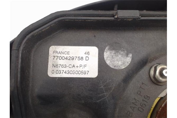 Recambio de airbag volante para renault kangoo i (f/kc0) referencia OEM IAM 7700429758D N6763 