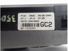 Recambio de mandos calefaccion / a.a. para opel astra h berlina 1.7 cdti referencia OEM IAM 13122963  