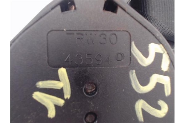 Recambio de cinturon seguridad trasero izquierdo para nissan micra (k12e) 1.5 dci referencia OEM IAM 43594 TRW30 