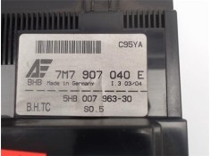 Recambio de mandos climatizador para seat alhambra (7v9) referencia OEM IAM (7M7907040E) (5HB007963-31) 