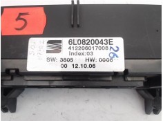 Recambio de mandos climatizador para seat ibiza (6l1) referencia OEM IAM (6L0820043B) (412206017003) 