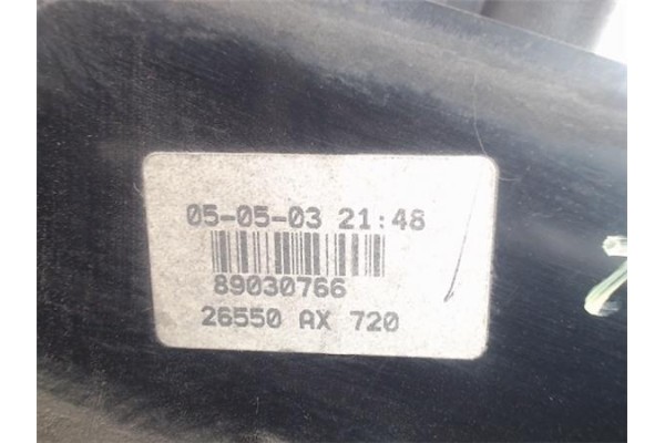 Recambio de piloto trasero derecho para nissan micra (k12e) referencia OEM IAM 26550AX  