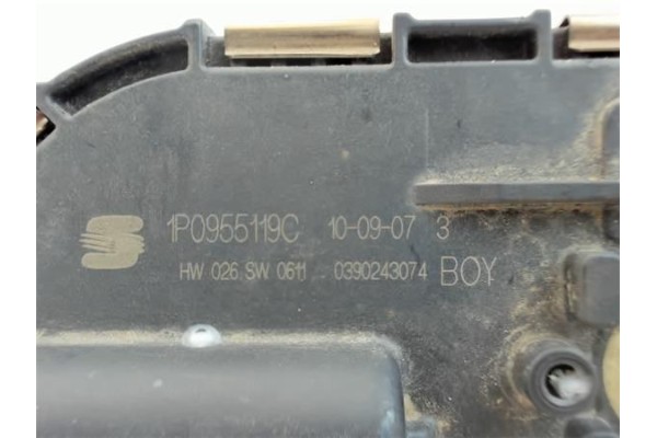 Recambio de motor limpiaparabrisas delantero para seat leon (1p1) referencia OEM IAM 1P0955119C 1397220654 