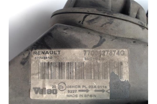 Recambio de faro delantero izquierdo para renault megane i fase 2 berlina (ba0) referencia OEM IAM 7700427874G 67743610 