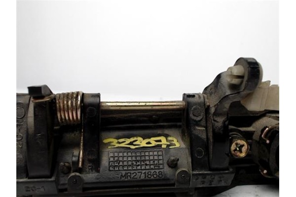 Recambio de maneta exterior delantero derecha para mitsubishi space wagon (n80/n90) 2.4 referencia OEM IAM MR271868 MR473402 