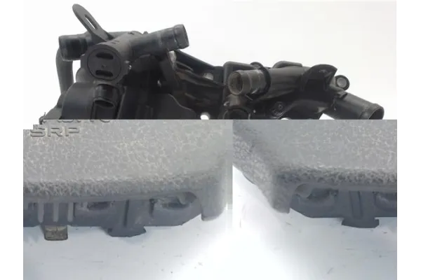 Recambio de carcasa termostato para renault scenic iii (jz) 1.2 grand expression referencia OEM IAM 110608635R BTS1164 