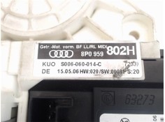 Recambio de motor elevalunas delantero derecho para audi a3 (8p1) 2.0 tdi ambiente (dpf) (125kw) referencia OEM IAM 8P0959802H  