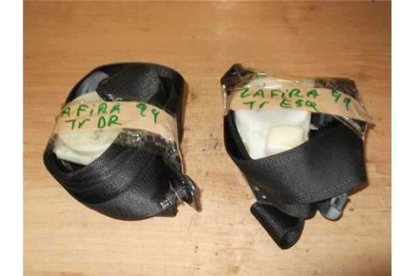Recambio de juego cinturones trasero para opel zafira a (1999) 1.6 16v referencia OEM IAM   