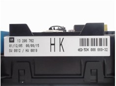 Recambio de caja fusibles/rele para opel astra h berlina referencia OEM IAM (13206762) (5DK008669-32) 