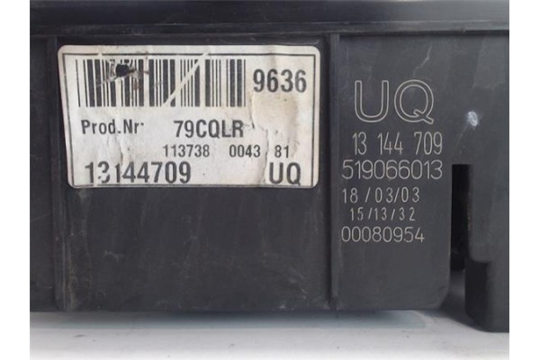 Recambio de caja fusibles/rele para opel signum referencia OEM IAM 13144709 519066013 