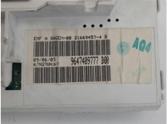 Recambio de reloj horario para peugeot 206 1.4 i referencia OEM IAM 9647409777  