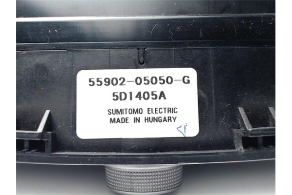 Recambio de mandos climatizador para toyota avensis berlina (t25) 2.2 d-4d executive berlina (5-ptas.) referencia OEM IAM 559020