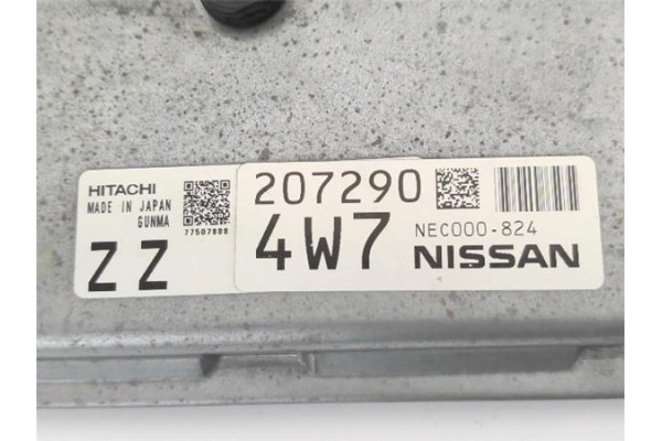 Recambio de centralita para nissan micra iv (k13k/kk) 1.2 acenta referencia OEM IAM 2072904W7 NEC000824 