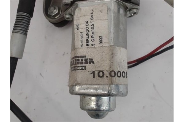 Recambio de mecanismo elevalunas delantero derecho para peugeot partner furgón (5) 2.0 hdi referencia OEM IAM 9222G1 37312 9222A