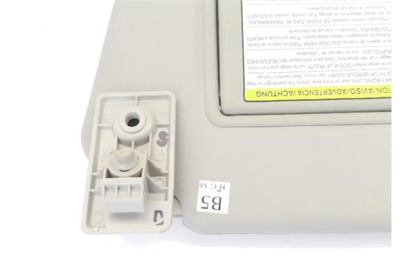 Recambio de parasol derecho para nissan micra iv (k13k/kk) 1.2 acenta referencia OEM IAM 964001HP1A  