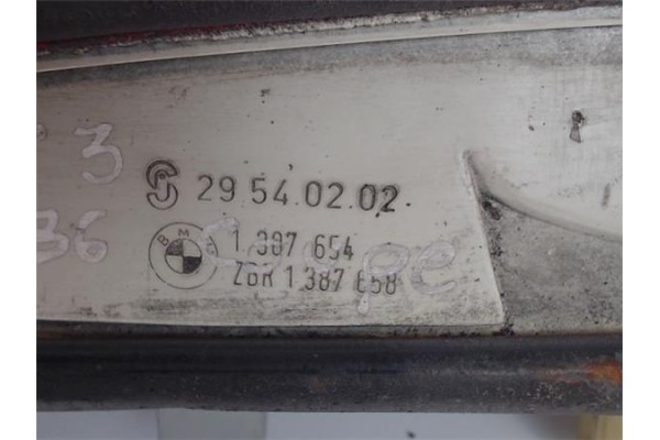 Recambio de piloto trasero derecho para bmw serie 3 coupe (e36) referencia OEM IAM 1387654 29540202 
