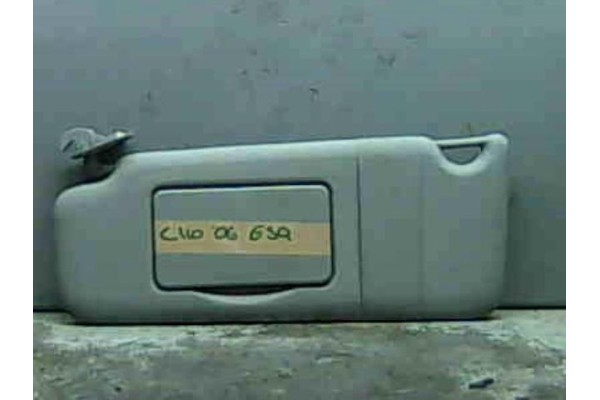 Recambio de parasol izquierdo para renault clio ii fase ii (b/cb0)(2001) 1.5 authentique [1,5 ltr. - 48 kw dci diesel] referenci