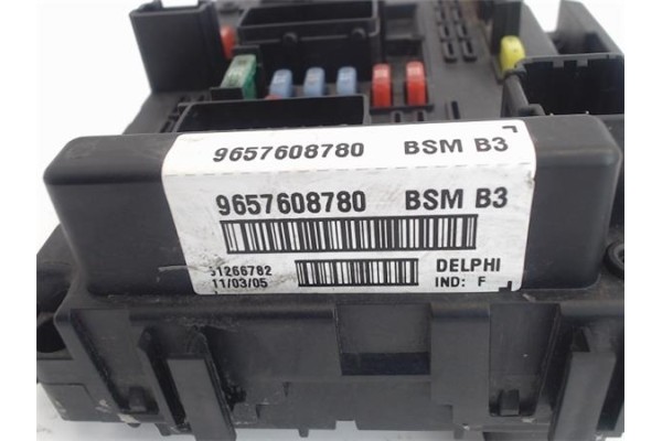 Recambio de centralita para peugeot 206 1.4 xs clim referencia OEM IAM 9657608780  