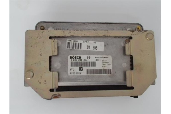 Recambio de centralita para peugeot 306 (7b, n3, n5) 1.6 referencia OEM IAM 9632693880 0261206214 