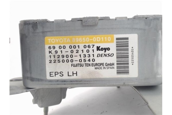 Recambio de centralita para toyota yaris (ksp9/scp9/nlp9) 1.3 vvt-i referencia OEM IAM K9102101  