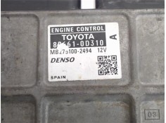 Recambio de centralita para toyota yaris (ksp9/scp9/nlp9) 1.3 vvt-i referencia OEM IAM 896610d310  