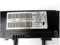 Recambio de mandos climatizador para peugeot 307 (3a/c) 2.0 hdi 110 referencia OEM IAM 96430991XT 216673905 