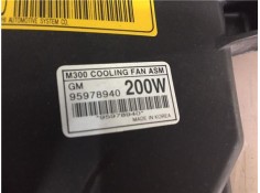 Recambio de electroventilador para chevrolet spark 1.2 ls + referencia OEM IAM 95978940  