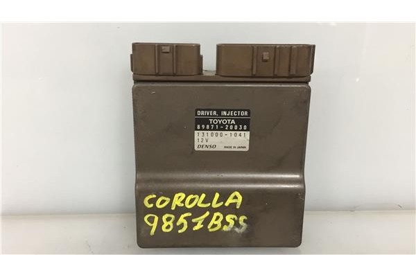 Recambio de centralita para toyota corolla (e12) 2.0 d-4d referencia OEM IAM 8987120030 1310001041 