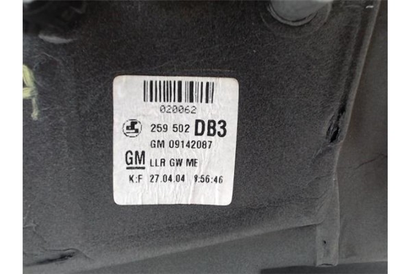 Recambio de retrovisor derecho para opel astra g berlina referencia OEM IAM 259150  