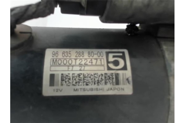 Recambio de motor arranque para citroen c4 berlina 1.6 vtn@v referencia OEM IAM M000T22471  