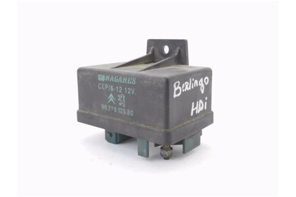Recambio de caja precalentamiento para citroen berlingo 2.0 hdi 600 furgón referencia OEM IAM 9639912580  