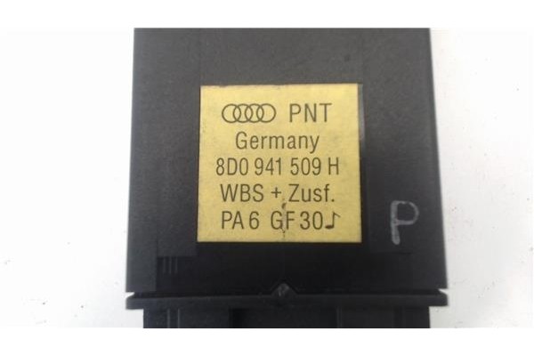 Recambio de interruptor luces emergencia para audi a4 berlina (b5) 1.9 tdi referencia OEM IAM 8d0941509h  