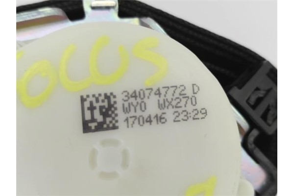 Recambio de cinturon seguridad trasero derecho para ford focus berlina (cew) 1.5 business referencia OEM IAM BM51611B68AH3JA6  