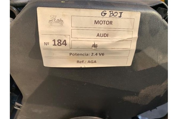 Recambio de motor completo para audi a4 berlina (b5) 2.4 referencia OEM IAM AGA  