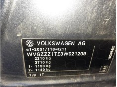 volkswagen touran (1t1) del año 2003
