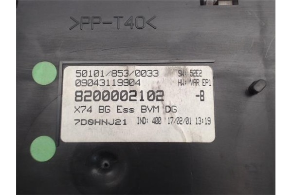 Recambio de cuadro completo para renault laguna ii (bg0) 1.6 initiale referencia OEM IAM 8200002102 09043119904 