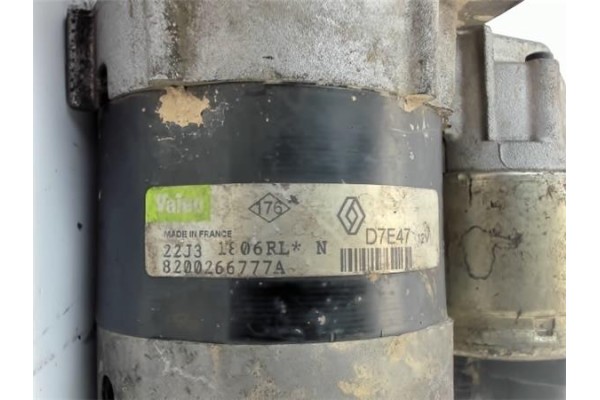 Recambio de motor arranque para renault clio ii fase i (b/cb0) 1.4 16 v initiale (b/cboc) referencia OEM IAM 8200266777 01246150